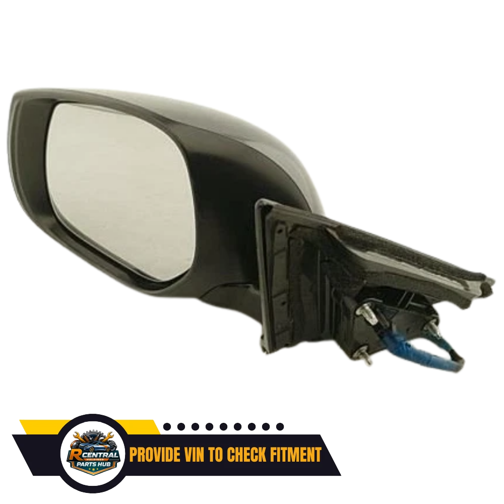 2014–2021 Infiniti Q50 Left Driver Side Door Mirror Heated Gray OEM — view 1