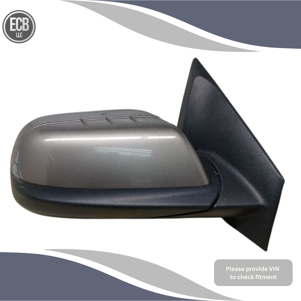 2011–2014 Ford Edge Right Passenger Side View Door Mirror Power Gray — view 1