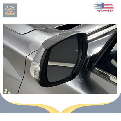 2014–2021 Infiniti Q50 Left Driver Side View Door Mirror Power Gray OEM LH — view 2