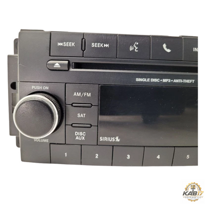 2012–2017 Jeep Patriot AM-FM-CD-MP3 Player Satellite Radio Receiver ID RES OEM — view 2