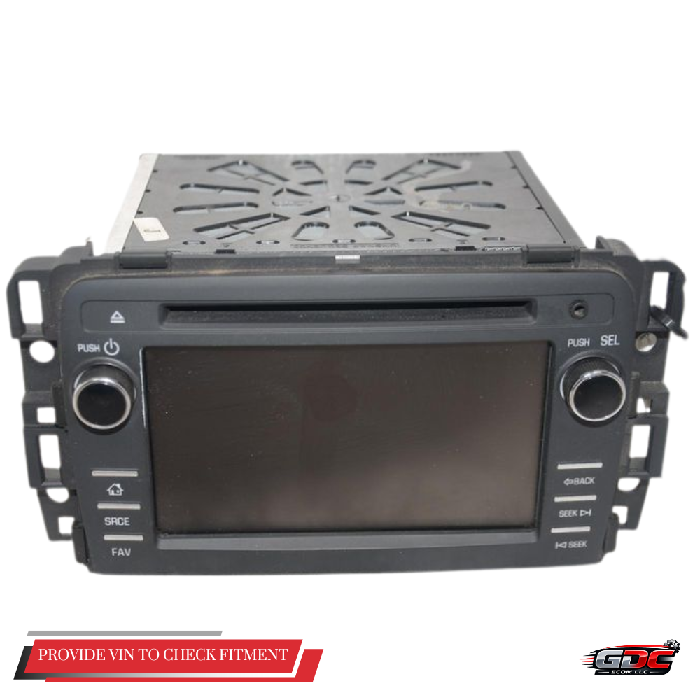 2015–2016 Chevrolet Traverse Radio CD Player with Display Screen OEM — view 1