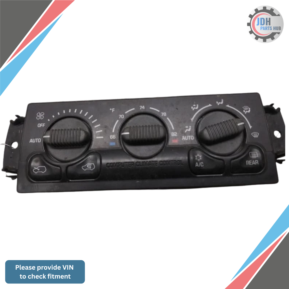 2000–2002 Chevrolet Suburban 1500 2500 AC Heater Temperature Control OEM — view 1