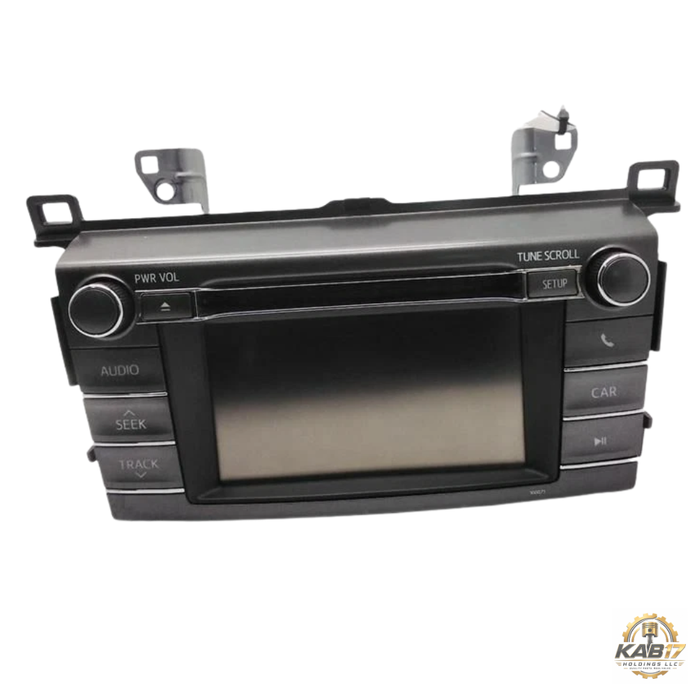 2013–2014 Toyota RAV4 Radio Display & Receiver Screen CD 100071 OEM — view 1