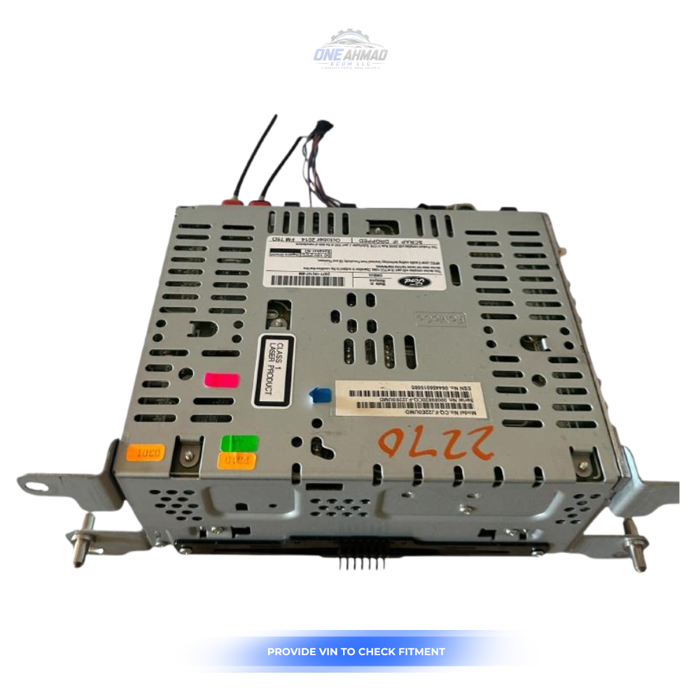 2015 Ford Fusion Radio Receiver ID DS7T-19C107-BM OEM — view 2