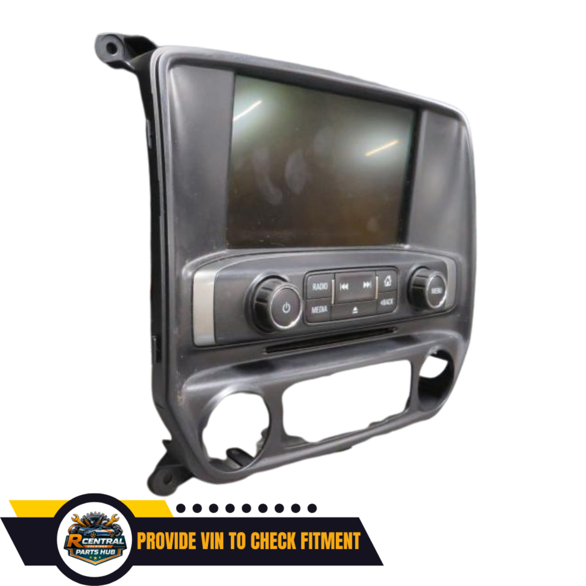 2015–2016 Chevrolet Silverado 1500,2500 with Display Screen Radio Control Panel OEM — view 3