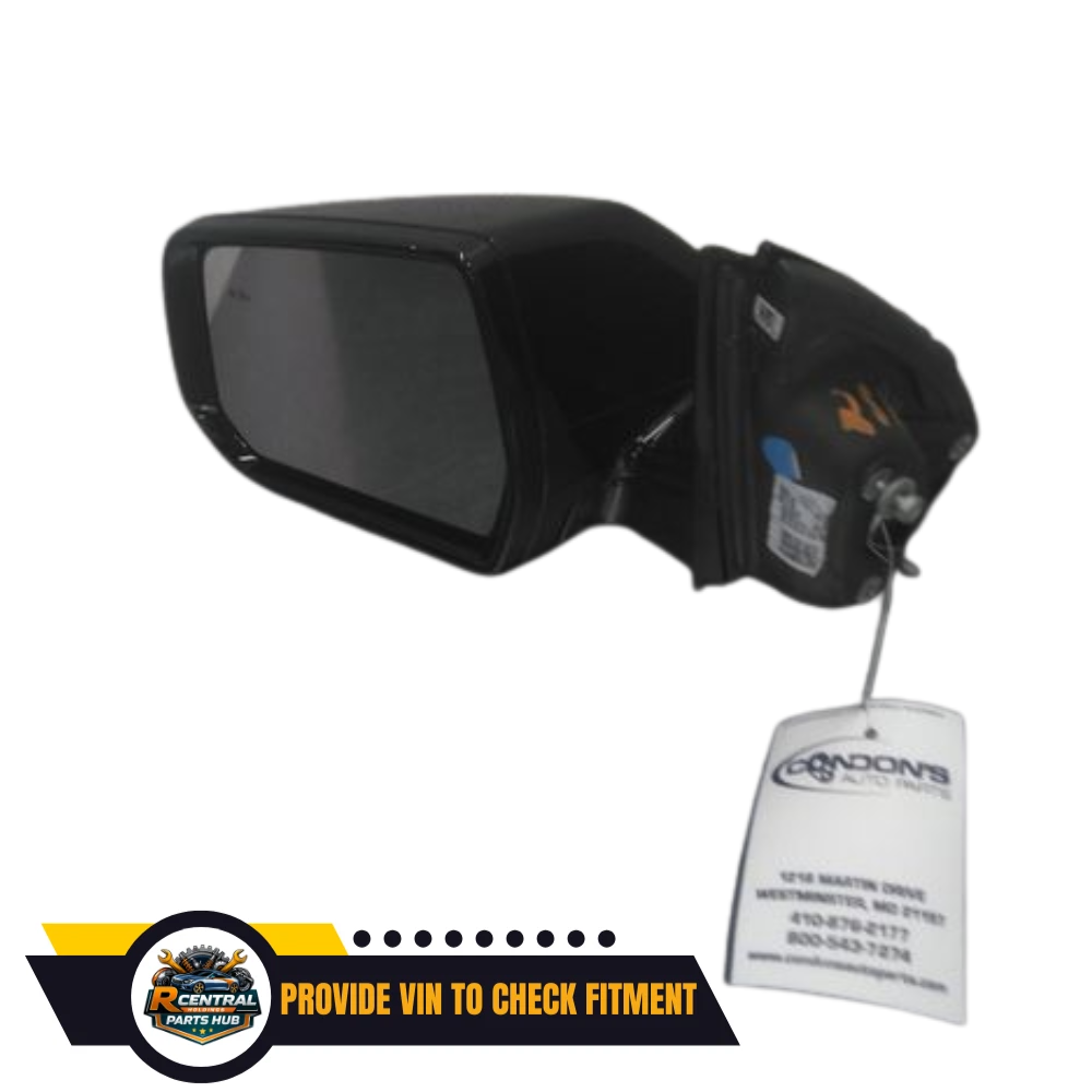 2018–2022 Chevrolet Traverse Left Driver Side View Door Mirror Black — view 3