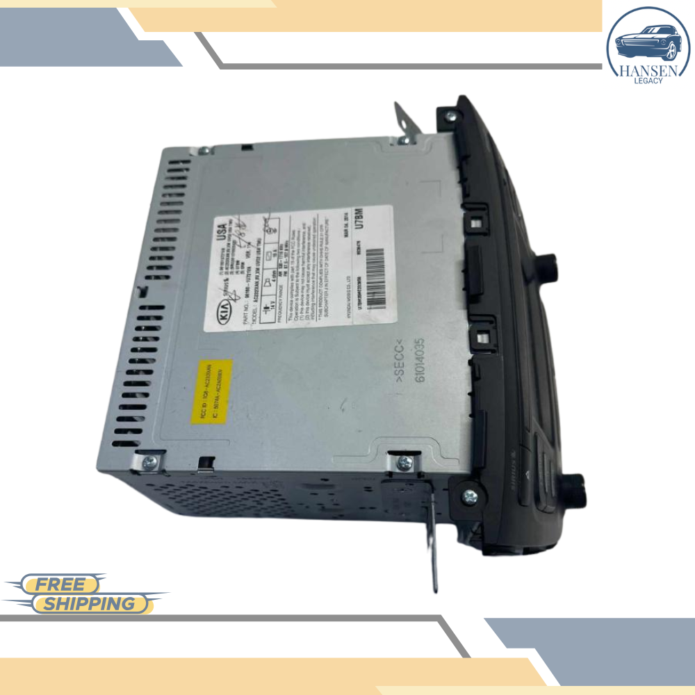 2014–2015 Kia Sorento CD MP3 Player Radio Media Receiver with Satellite & UVO OEM — view 5