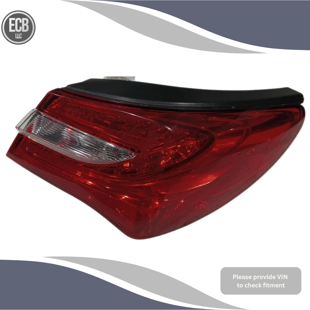 2011–2014 Chrysler 200 Convertible Tail Light Passenger Right Side OEM — view 1