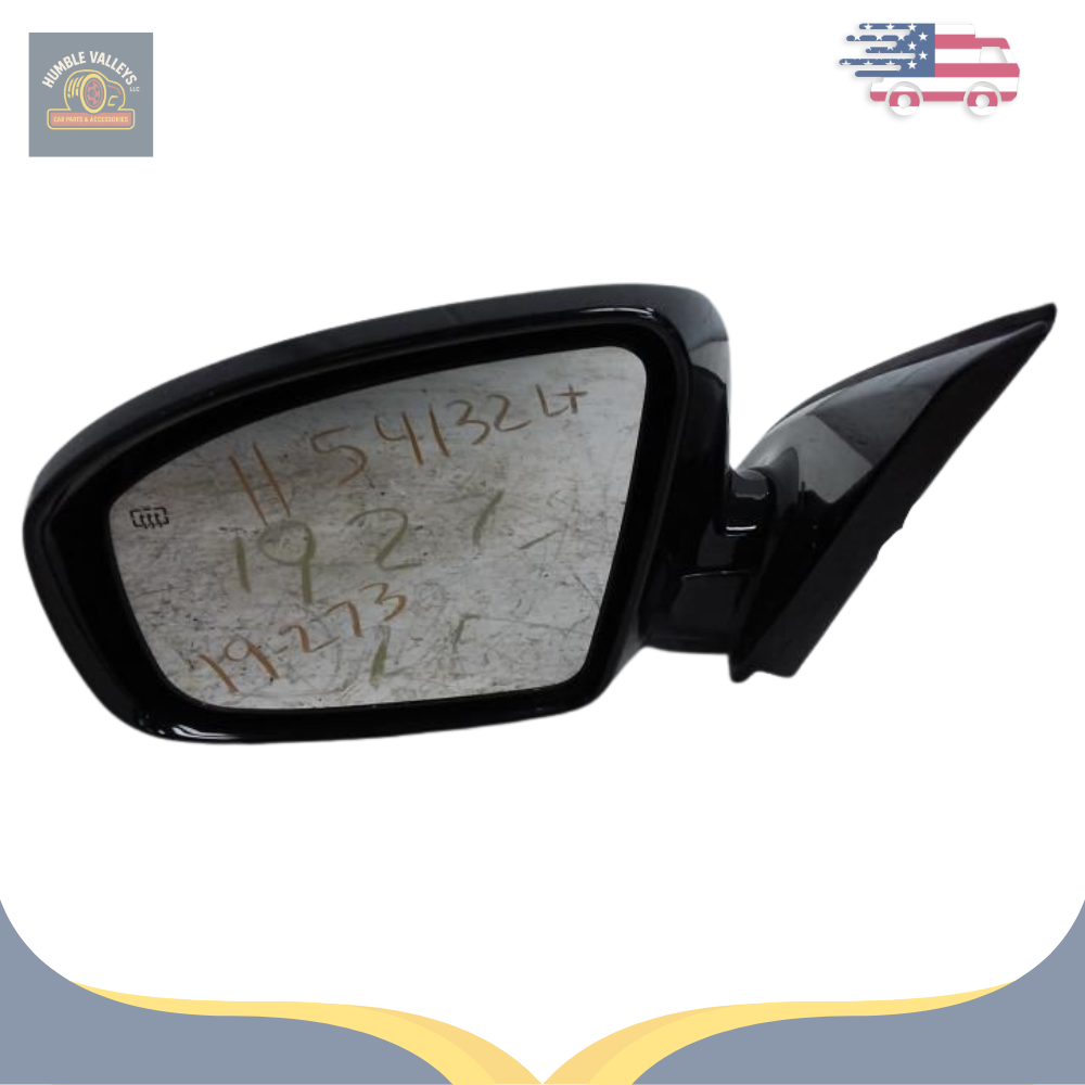 2017–2020 Infiniti QX60 Left Driver Side Door Mirror Assembly White OEM — view 2