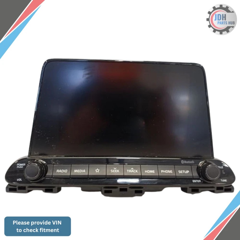 2019–2020 Kia Forte Sedan Radio Receiver Display Screen OEM — view 1