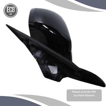 2014–2019 Land Rover Range Rover Evoque Left Power Mirror Black OEM — view 3