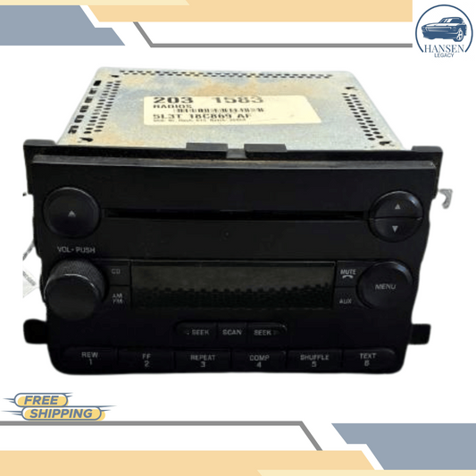 2005–2006 Ford F150 AM-FM-CD Player Radio 5L3T-18C869-AA OEM — view 1