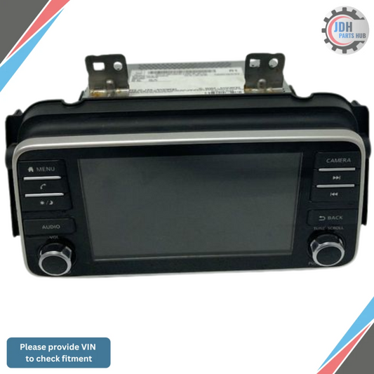2018–2020 Nissan Kicks Radio Receiver Navigation With Display Screen OEM — view 1