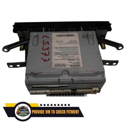 2015–2016 Toyota Corolla Radio Display Receiver AM FM CD OEM — view 2
