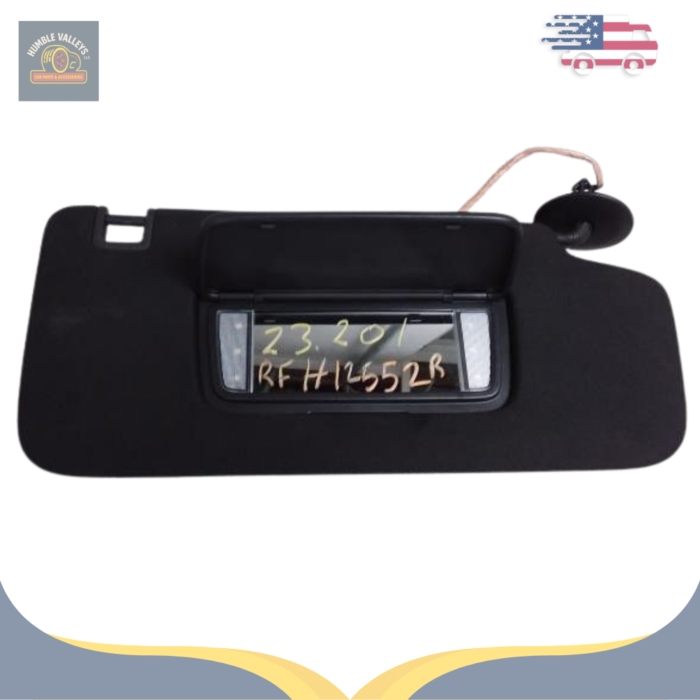 2019–2024 Cadillac XT4 RH Passenger Sunvisor Sun Visor with Mirror & Light OEM — view 1