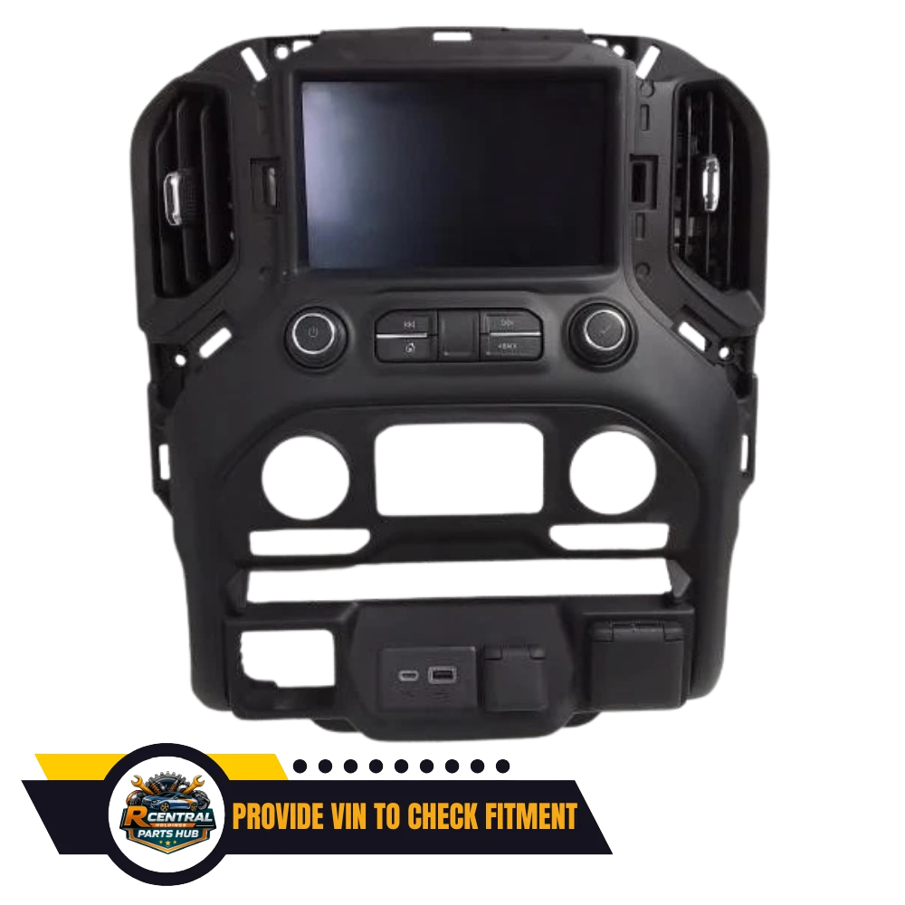 2019–2022 Chevrolet Silverado 1500 2500 3500 Control Panel Screen OEM — view 1