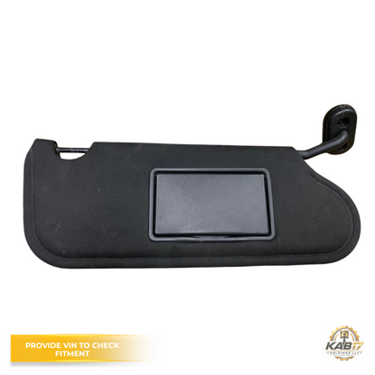 2011–2014 Chrysler 200 RH Passenger Sunvisor with Mirror Black OEM — view 3