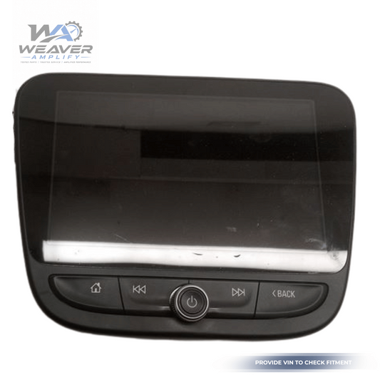 2019–2023 Chevrolet Malibu Dash Mounted Information Display Screen OEM — view 1