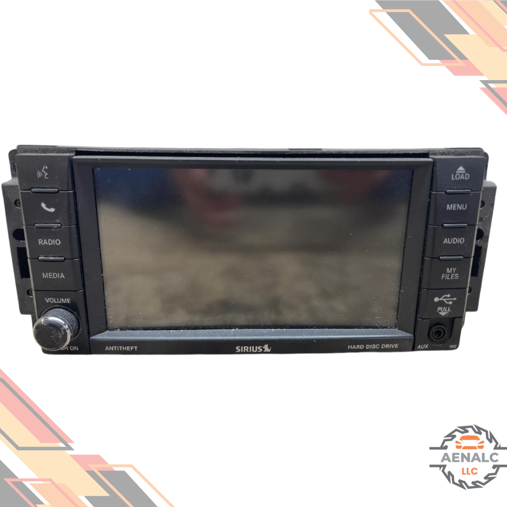2012–2020 Dodge Caravan AM FM Radio Receiver With Display Screen OEM — view 1