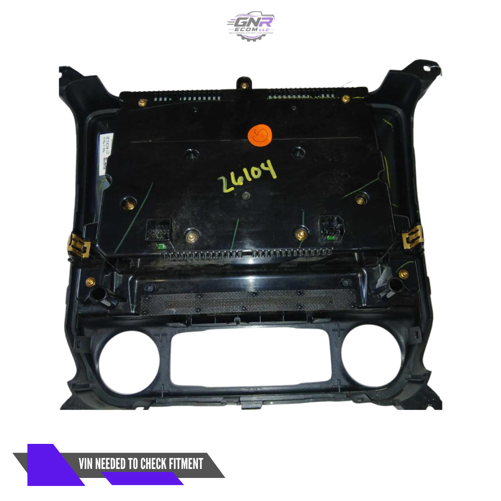 2014 CHEVROLET SILVERADO 1500 2500 Audio Radio Control Panel with Screen 23176312 — view 2