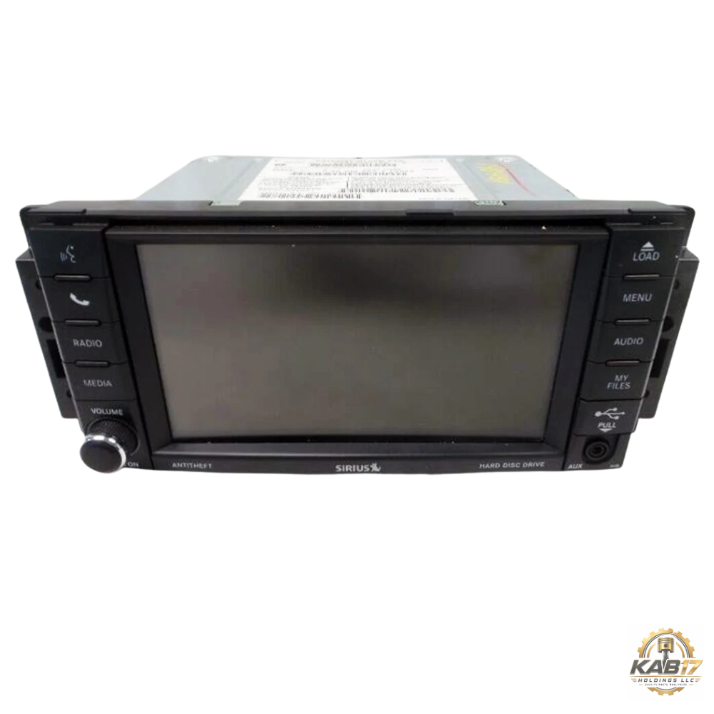 2012–2016 Chrysler Town & Country Radio AM FM CD Player Receiver with Nav ID RHB — view 1
