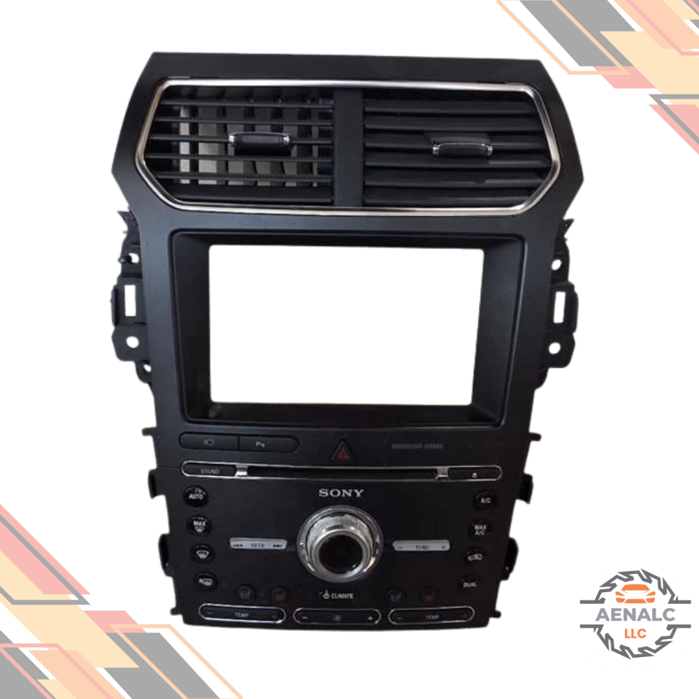 2016 Ford Explorer Radio Temperature Media Control Panel OEM — view 1