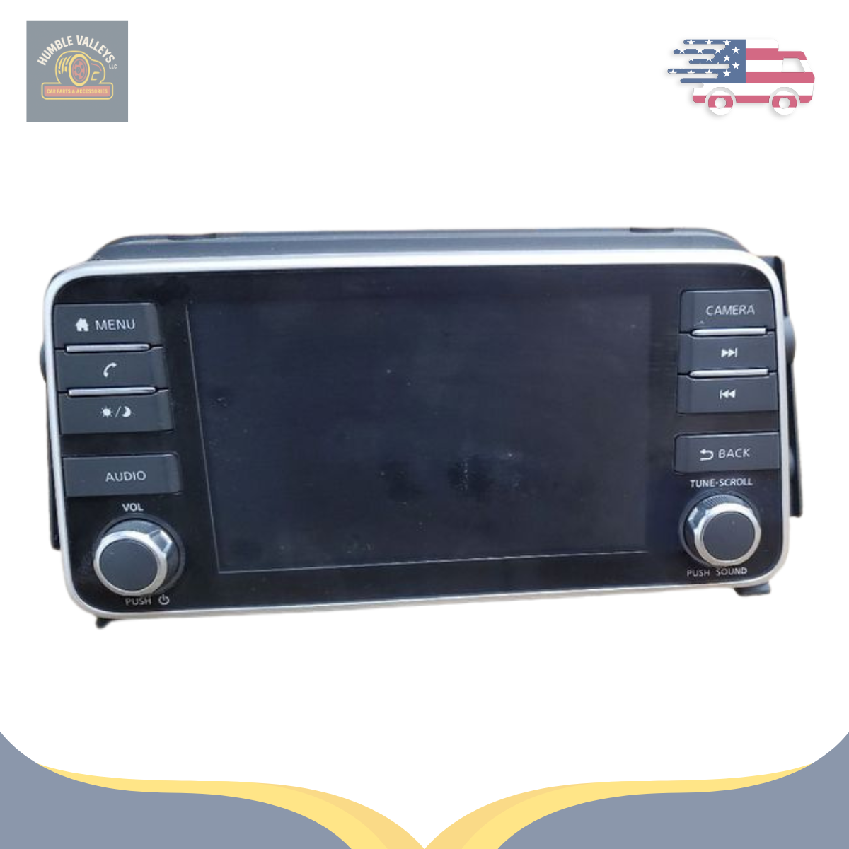 2020–2021 Nissan Versa Audio Radio Stereo Receiver 7" Touch Screen Display OEM — view 2