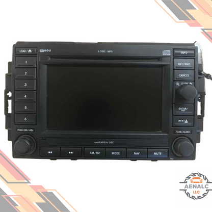 2005–2007 Chrysler 300 Charger Radio Receiver Display Option REC — view 1