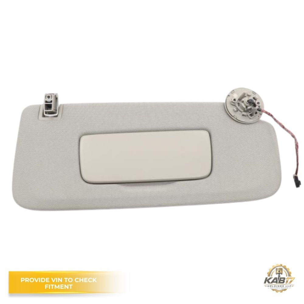 2020–2024 Chevrolet Equinox LH Driver Sunvisor Sun Visor with Mirror & Light OEM — view 1