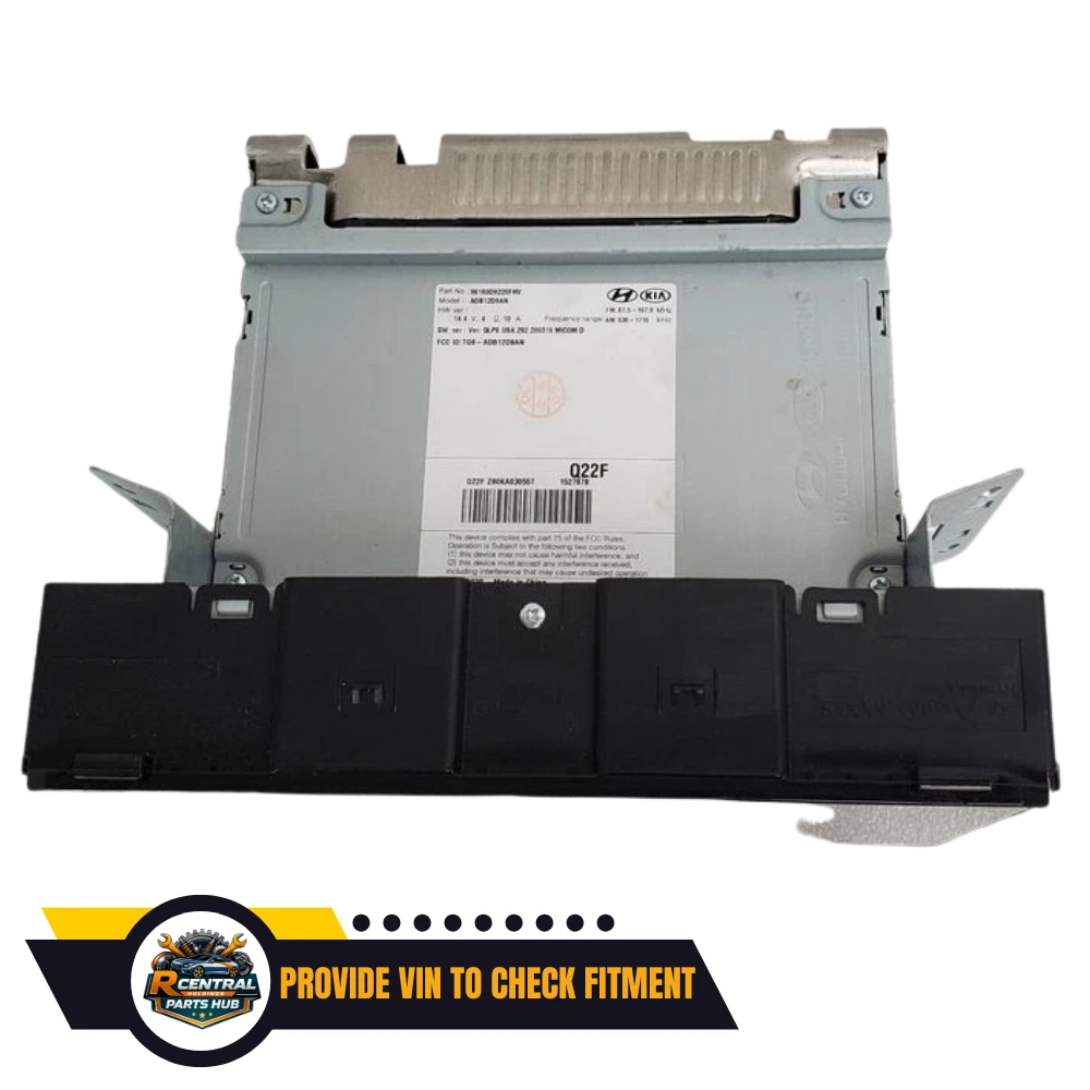 2020–2021 Kia Sportage Radio Receiver Display Screen OEM — view 2