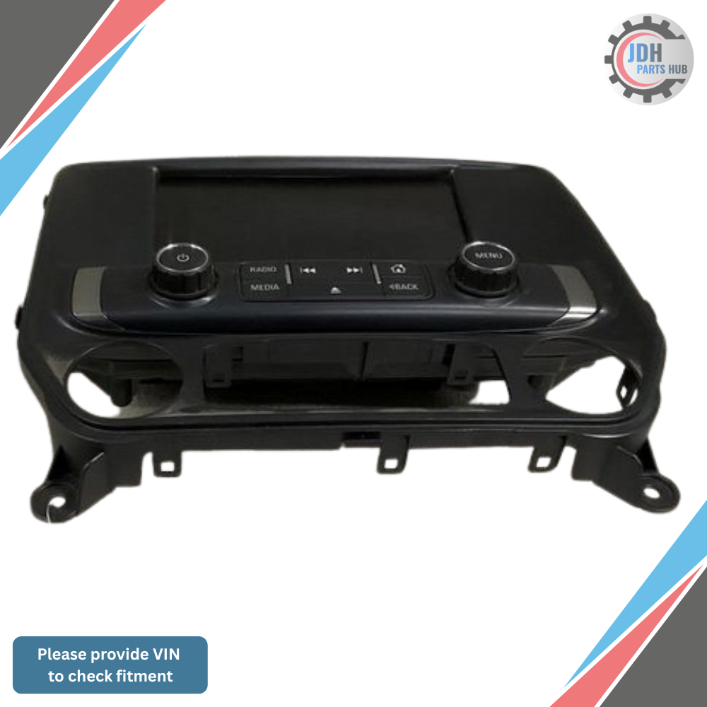 2017–2019 Chevrolet Silverado 1500 Radio Control Panel Display Screen OEM — view 2