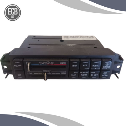2000–2005 Buick LeSabre Manual A/C Heater Climate Control OEM — view 1