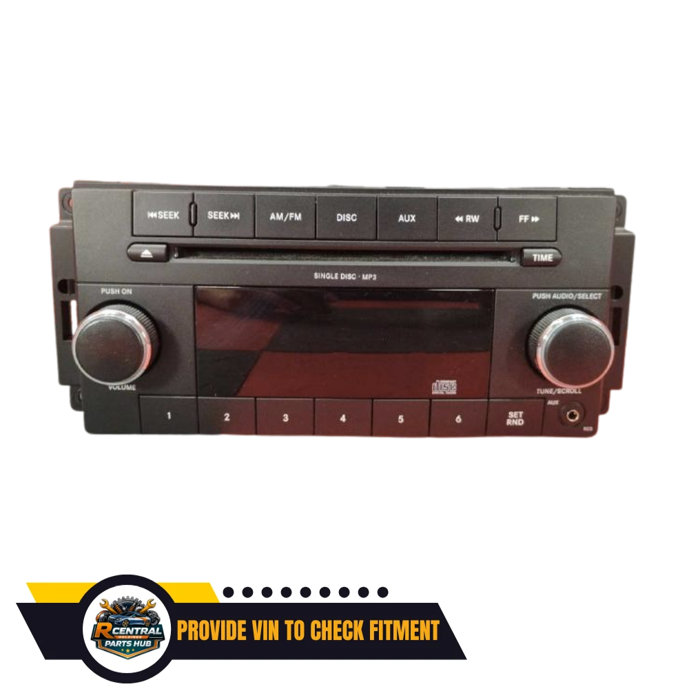 2011–2012 Dodge Caliber AM FM CD MP3 Radio Receiver RES — view 1