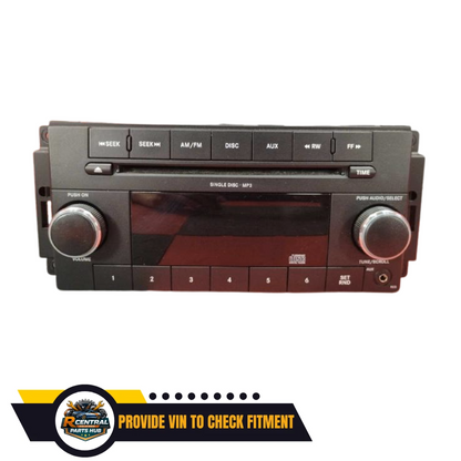 2011–2012 Dodge Caliber AM FM CD MP3 Radio Receiver RES — view 1