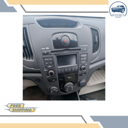 2010–2013 Kia Forte SDN/CPE Radio AM FM CD MP3 Satellite Bluetooth Receiver OEM — view 1