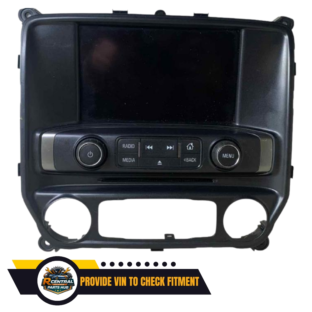 2014 Chevrolet Silverado 1500 2500 Audio Radio Control Panel with Screen OEM — view 1