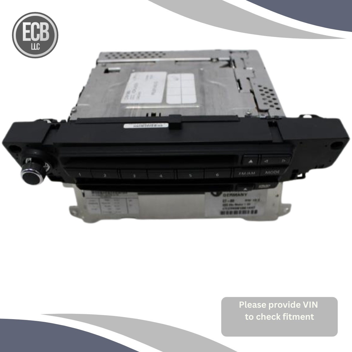 2008–2009 BMW E60 Radio Navigation DVD ROM OEM 1 CD CCC Head Unit — view 2