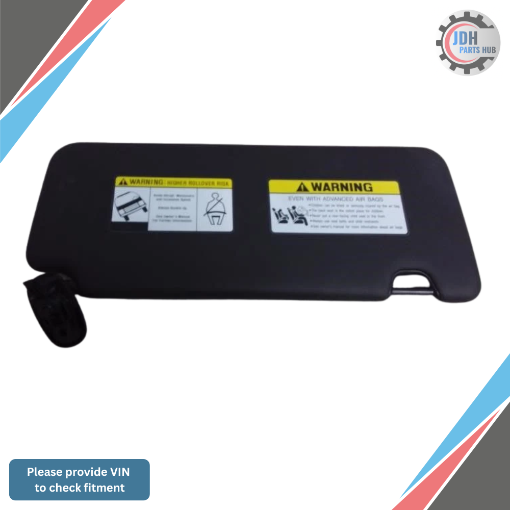 2022–2024 Hyundai Santa Cruz LH Driver Sunvisor Sun Visor with Mirror OEM — view 2