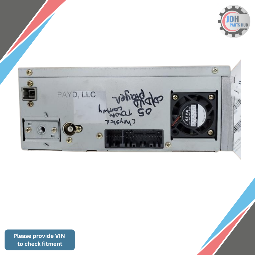 2003–2007 DODGE CHRYSLER JEEP RADIO RECEIVER WITH NAVIGATION OPTION RB1 OEM — view 2