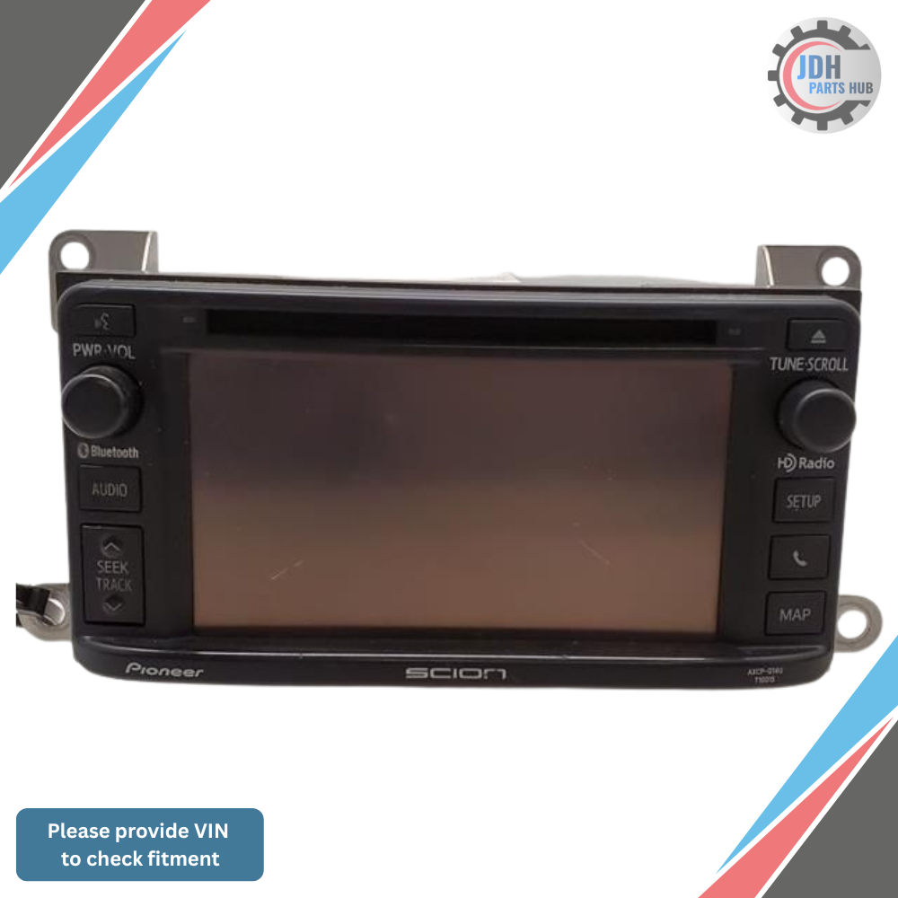 2013–2016 Scion tC XB Radio Display Screen with Navigation OEM — view 1