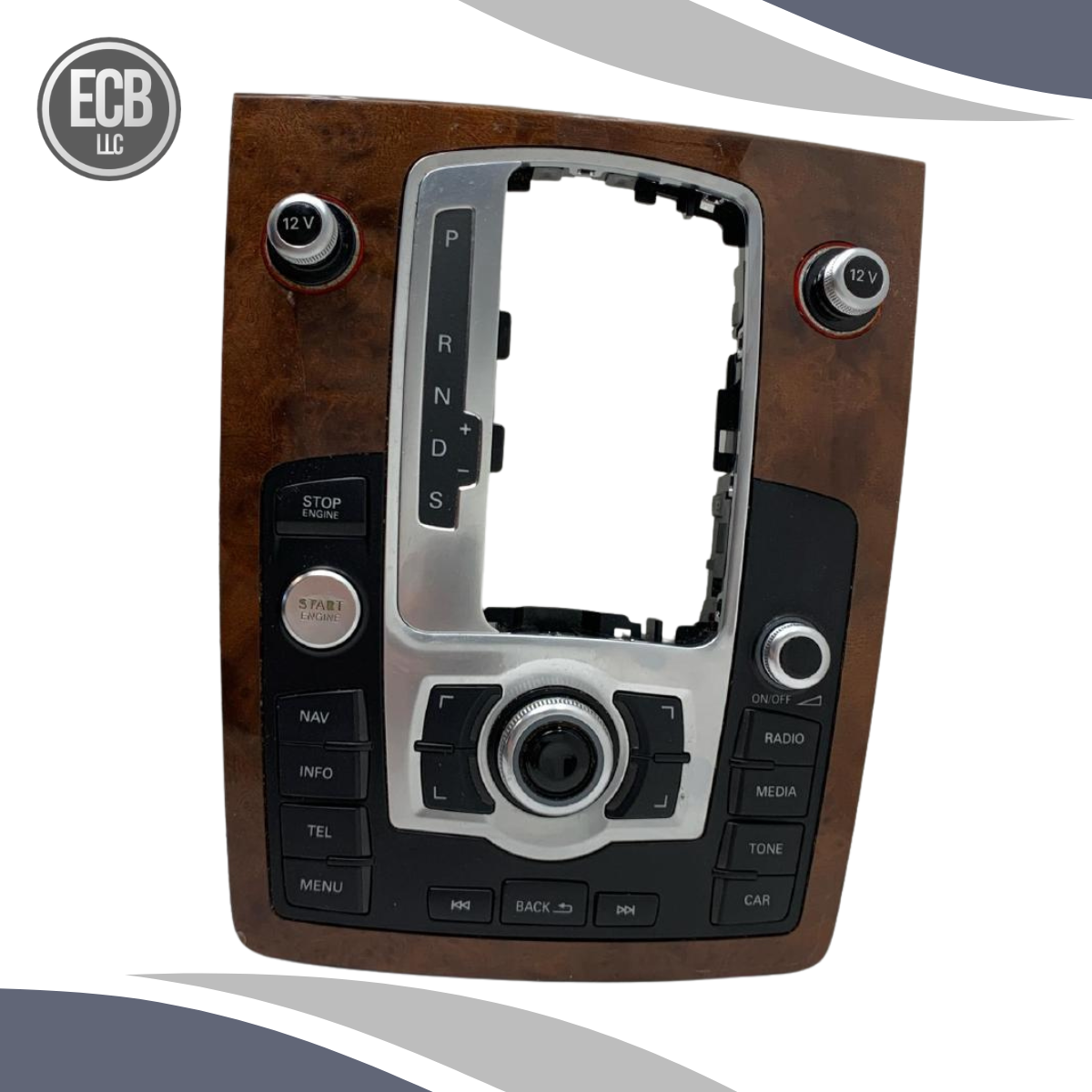 2012–2015 Audi Q7 Radio Control Panel Navigation OEM — view 1