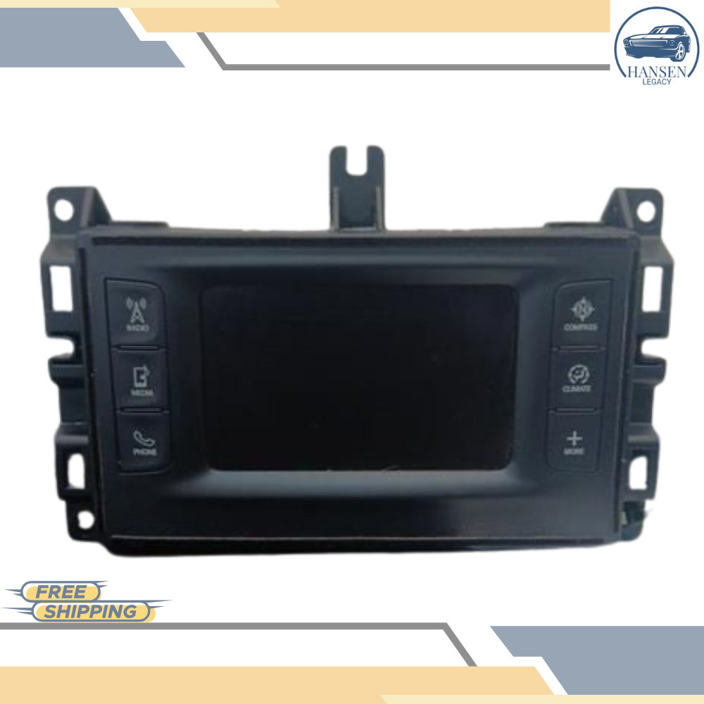 2016 Jeep Grand Cherokee Radio Receiver with Display Satellite 16 Tested — view 1