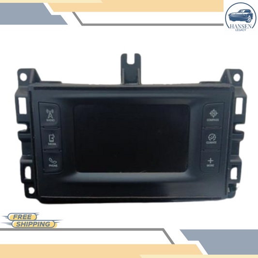 2016 Jeep Grand Cherokee Radio Receiver with Display Satellite 16 Tested — view 1