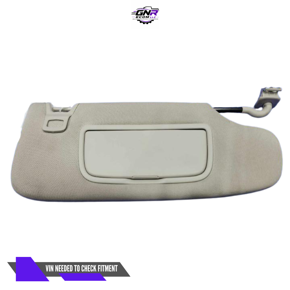 2019 Lincoln Nautilus RH Passenger Sunvisor Sun Visor with Mirror & Light OEM — view 3