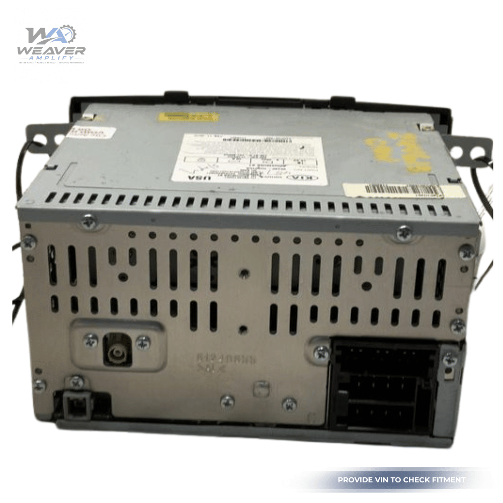 2010–2012 KIA Sorento Radio Receiver CD Player Bluetooth Sirius Satellite OEM — view 2