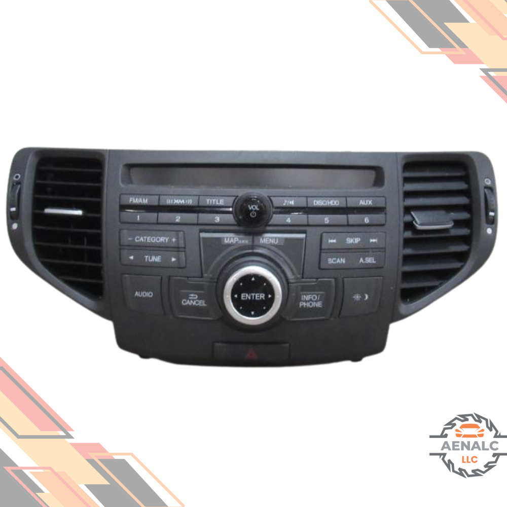2011–2014 Acura TSX Radio Navigation Control Panel OEM — view 1