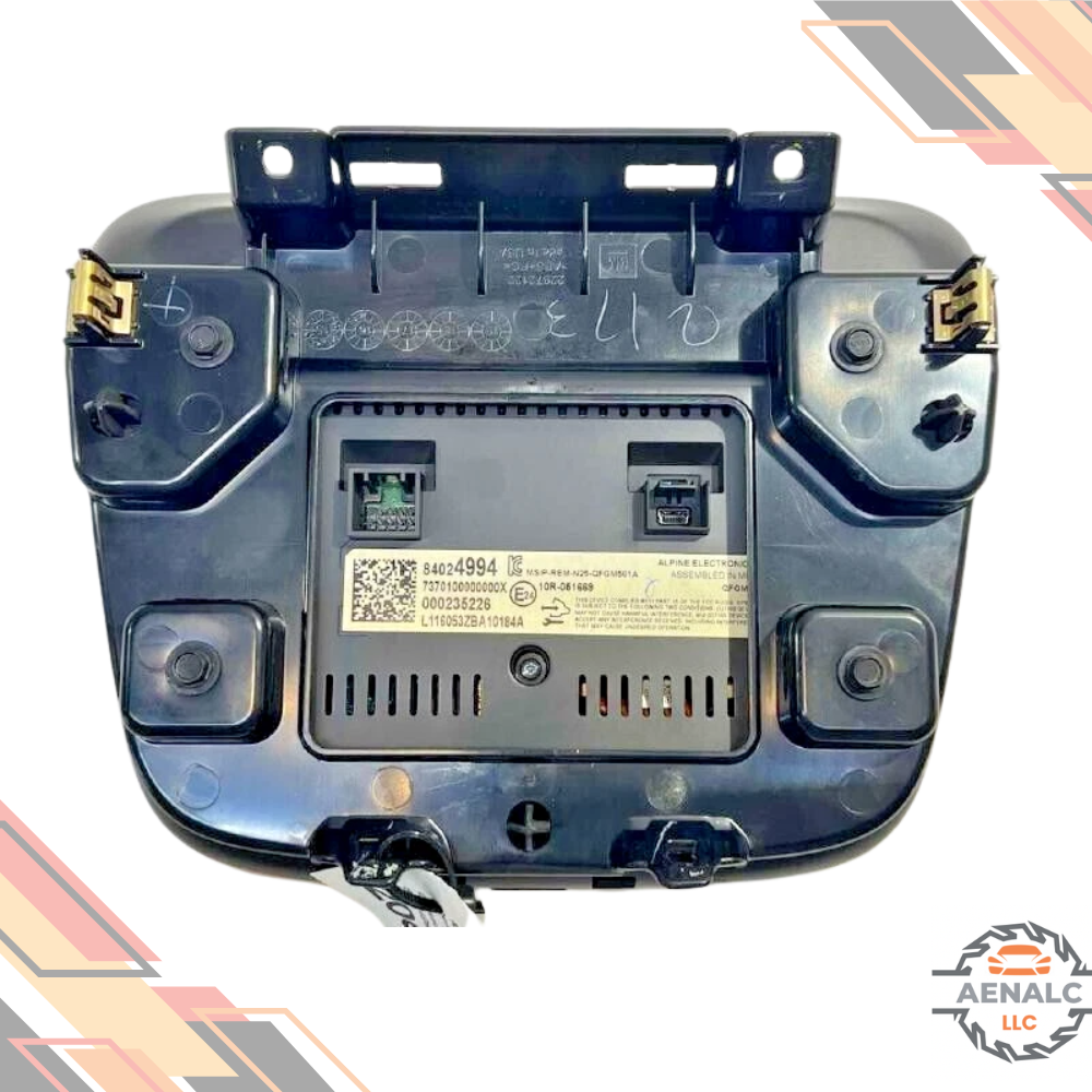 2016–2017 Chevrolet Malibu or Volt Radio Display Screen Audio Controller 8" inch OEM — view 3