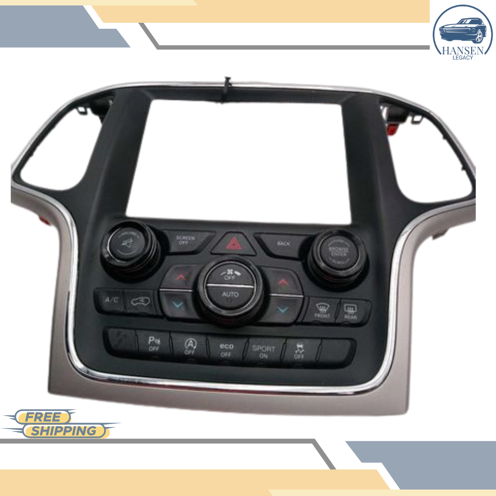 2016–2017 Jeep Grand Cherokee AC A/C Heater Temperature Control Unit 16 17 — view 1