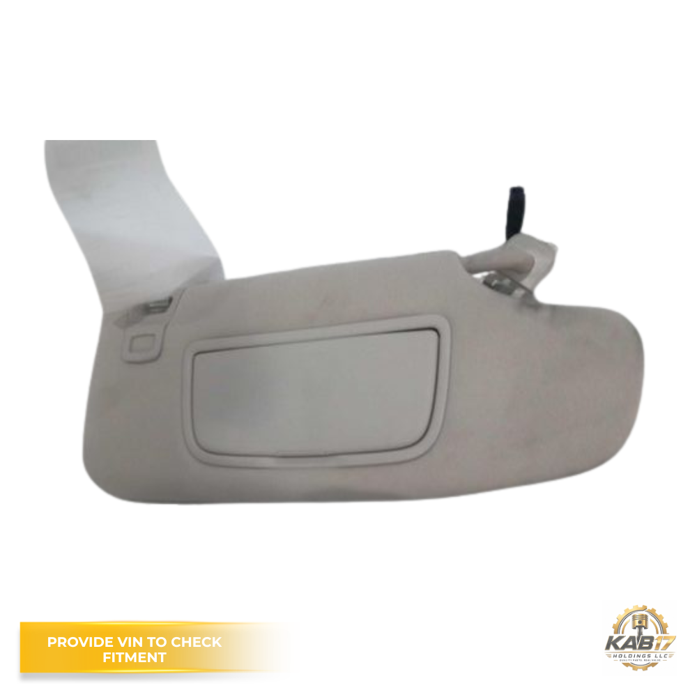 2019 Lincoln Nautilus RH Passenger Sunvisor with Mirror & Light Gray OEM — view 1