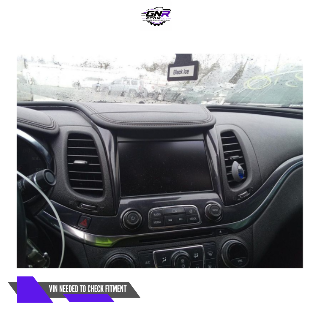 2014–2017 Chevrolet Impala AM FM Radio Display Screen 8" Control Panel 14 15 16 17 — view 1